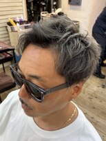 ディエス ヘアデザイン 能見台(diez hair design) 40代~50代 大人メンズの白髪ぼかし/ブリーチ/脱白髪染め