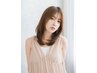 【白髪が目立ちにくい艶髪へ】カット+イノアカラー+ハホニコトリートメント