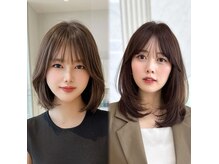 アフロートリノ(AFLOAT Leino)の雰囲気（#顔まわり#前髪カット#顔周り#レイヤー#前髪#ボブ#銀座美容室）