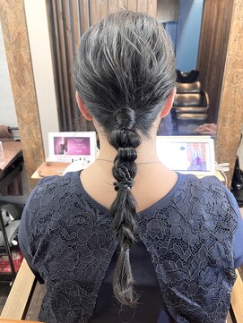 リリー シブヤ(Lilly shibuya) 【Lilly渋谷】#ヘアセット#ヘアアレンジ#編み込み#編み下ろし