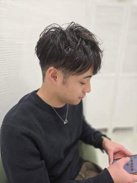 ヒョンミョン ライズバイレボ 取手店(hyon myon/RISE by REVO) メンズカット/スパイラルパーマ【取手/取手駅】