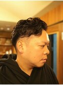 ナチュラルパーマ　理容室　バーバー　バーバースタイル　短髪