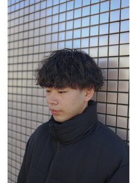 ハニー(HONEY) 波巻きスパイラルパーマ/波巻きパーマ/岡崎メンズパーマ