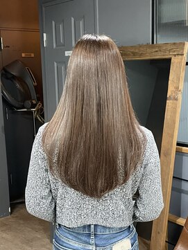 ロフティー 清澄白河(LOFTY) ベージュカラー/レイヤースタイル/前髪カット/髪質改善/清澄白河