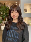 【DIFINO 青山】巻きおろしセミロング　ナチュラルブラウン