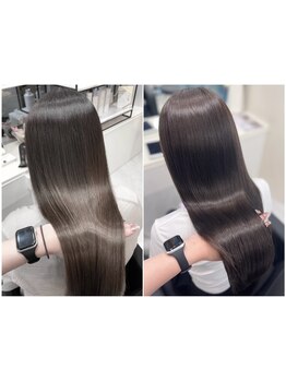 【大阪梅田駅徒歩5分/中崎町駅徒歩1分】美髪・酸性髪質改善cut\9900◆うねり広がりも解決◎[全席半個室♪]