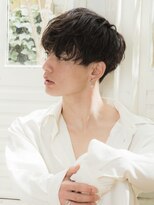 ユーフォリア 渋谷グランデ(Euphoria SHIBUYA GRANDE) ナチュラルマッシュ ニュアンスパーマ 刈り上げ MOMO