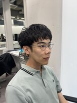 バイフィフス 原宿/表参道(by fifth)&nbsp;メンズスパイキーショートピンパーマアクティブショート