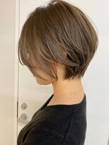 ビューブルー 亀戸錦糸町(VIEW BLUE) 暗めカラーグランマッシュショートボブ