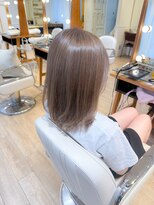 ネオリーブ チロル 横浜西口店(Neolive CiroL.)&nbsp;ミルクティーベージュ/ハイトーン/デザインカラー【横浜】k