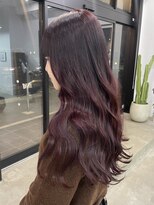 ノートエートル 西金沢(Nought etre)&nbsp;10代20代ハイトーン艶髪ボルドー