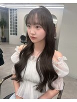 ボタン シブヤ(VOTAN SHIBUYA) 【MISAKI】韓国ヘア/韓国巻き/グレージュ/サイドバング