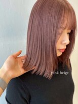 ロマリア ヒルズ 表参道 原宿(Lomalia HILLS)&nbsp;ピンクベージュ[表参道/原宿/ダブルカラー/ケアブリーチ]