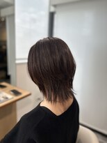 ソイクフ 四条大宮店(SOY-KUFU) ウルフカットレイヤーボブ40代50代クラゲヘアボブショートボブ