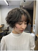 ショートパーマボブパーマ/20代30代40代/大人