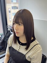 ゴウトゥデイシェアサロン 町田店(GO TODAY SHAiRE SALON) シルキーストレート×オリーブ