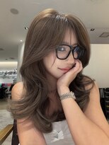 ウォーレントリコミニューヨーク ハービスエント大阪梅田店(WARREN TRICOMI NEW YORK) 艶ブラウンくびれ大人ヘア