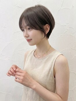 トイズファクトリー(Toys Factory)の写真/可愛いショートならお任せ!【360°似合わせカット】で立体感×小顔見せを実現◎魅力を引き出す☆【茨木】