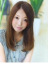 美容室 パルス 静岡鷹匠店(PALS)&nbsp;さらさらストレート★ワンカールで大人かわいく♪