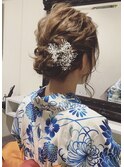 ☆chou chou☆浴衣ヘアアレンジ♪