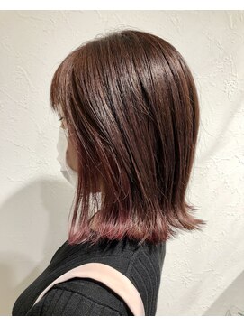 ワープ 青葉台(WARP) ピンクバイオレットボブ☆