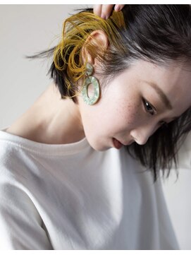 フォーカス(focus) 【focus 千葉】黄色が可愛いインナーカラー