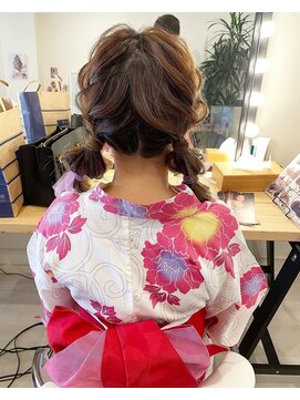 ヘッズ(HEADZ) 浴衣ヘアアレンジ