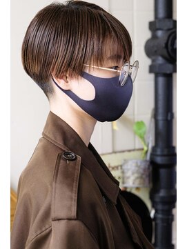 ルーシー ヘアデザインワークス(Lucy Hair Design Works) サロンワーク×刈上げショート