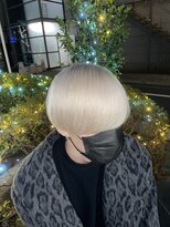 韓国風ホワイトカラーマッシュ/ホワイティアッシュ