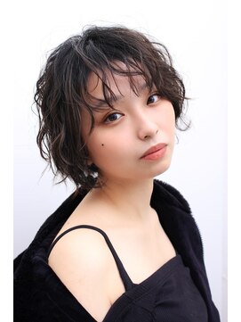 ヨファ ヘアー(YOFA hair) 似合わせカットアースカラーソフトカール0402