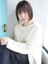 バース(BIRTH)&nbsp;天神【BIRTH】ワンレングスボブ×秋カラー9