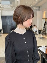 ガレージ バイ グリーン 原宿 表参道(Garage by green)&nbsp;【loki】ショートボブ×モカブラウン