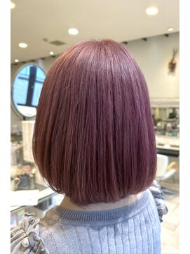 オブヘアー 宮前平店(Of HAIR) アッシュピンク