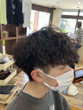 スウェル 柏店(Swell) 波打ちスパイラルパーマ [柏駅東口/MEN'Sサロンメンズパーマ]