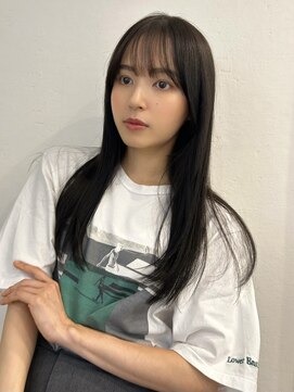 ヴィオットバイサロン(Viot by Salon) 韓国 ストレート シースルー 前髪 髪質改善【片山】