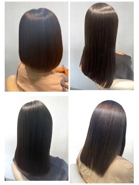 美容室フルール 20代30代40代大人可愛い髪質改善カラー艶感ストレート透明感