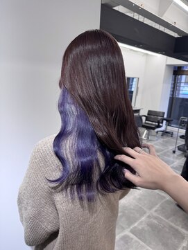 ペレ 栄店(PELE) 切りっぱなしボブ/エアリーロング/美髪/ピンクブラウン/栄