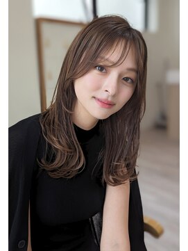 アンバー 池袋(amber) くびれミディアムスタイル/アッシュベージュ{池袋}