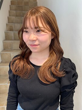 バズ(BUZZ) 透明感イルミナカラー/オレンジベージュ