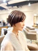 マッシュショートボブ