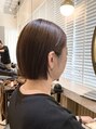 リリー(RILLY) ダメージレス縮毛矯正×パツっとボブ♪