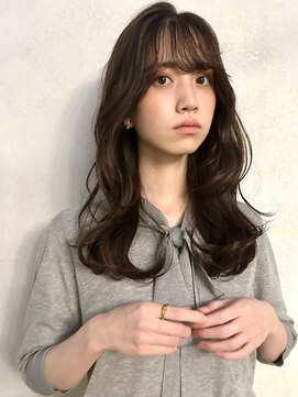 カナン 銀座(CANAAN) 小顔レイヤー　ネビージュ　顔まわりカット