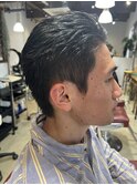 オールバックスタイル