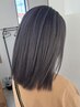 カット+フルカラー　￥11500～→￥10450～［透明感カラー/白髪染め可/#鶴岡］