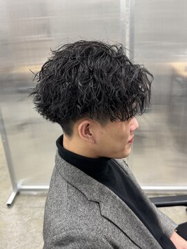 ウィールールピヴォクロス(WE RULE pivot cross) メンズ　ツイストスパイラルパーマ