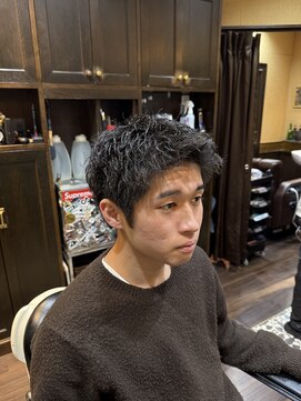 ヒロギンザバーバーショップ 大宮店(HIRO GINZA BARBER SHOP) スパイキーショート