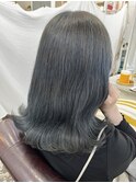 グレージュ&くびれhair