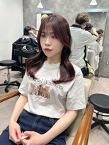 シエテ 津田沼(Siete)&nbsp;ホワイトグレージュ/デジタルパーマ/チェリーブラウン/津田沼