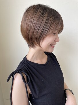 ハピネス 西大寺店(Happiness) 【30代・40代奈良】まとまり艶ショートボブ/髪質/うるは
