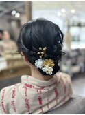 和装ヘアアレンジ